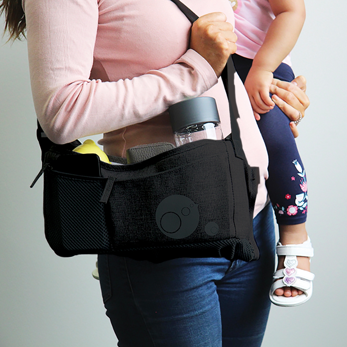 Sac Organisateur Pour Poussette - Poches Multiples, Porte-gourde, étanche, Réglable