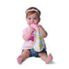 Doudou de dentition avec embout fantaisie en silicone - Ananas – Image 2