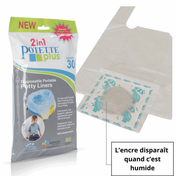 Recharges jetables – pack de 30 - pour pot enfant Potette Plus – Image 2