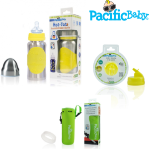 Biberon isotherme Pacific Baby avec accessoires