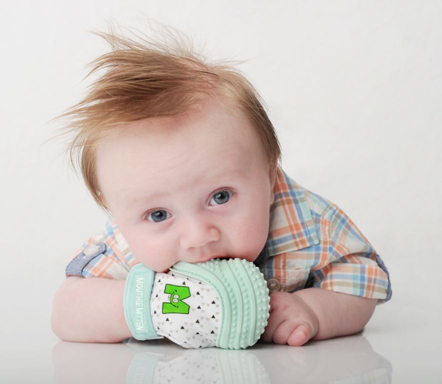 Generic Gant Dentition Bebe Enfant , Moufle Mitaine Soulager la Douleur des  Dents Bebe et Enfant, Sucette En Silicone à prix pas cher