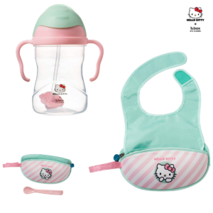 Hello-kitty-tasse-apprentissage-et-bavoir-de-voyages-b.box