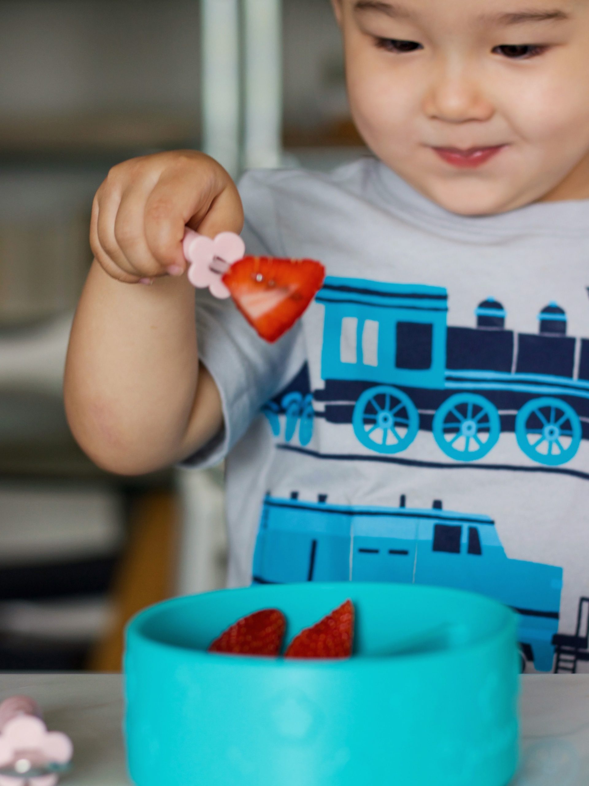 Couverts Enfants,Cuillère Bébé d'apprentissage Vaisselle,Auto