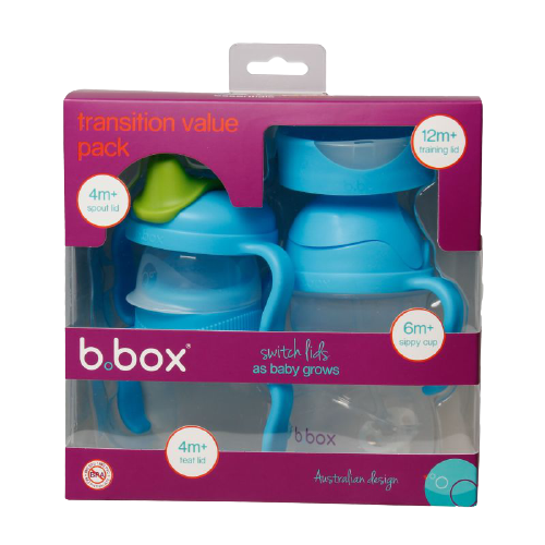 Bavoir bébé de voyages refermable avec cuillère - B.box - Babirevaboutique