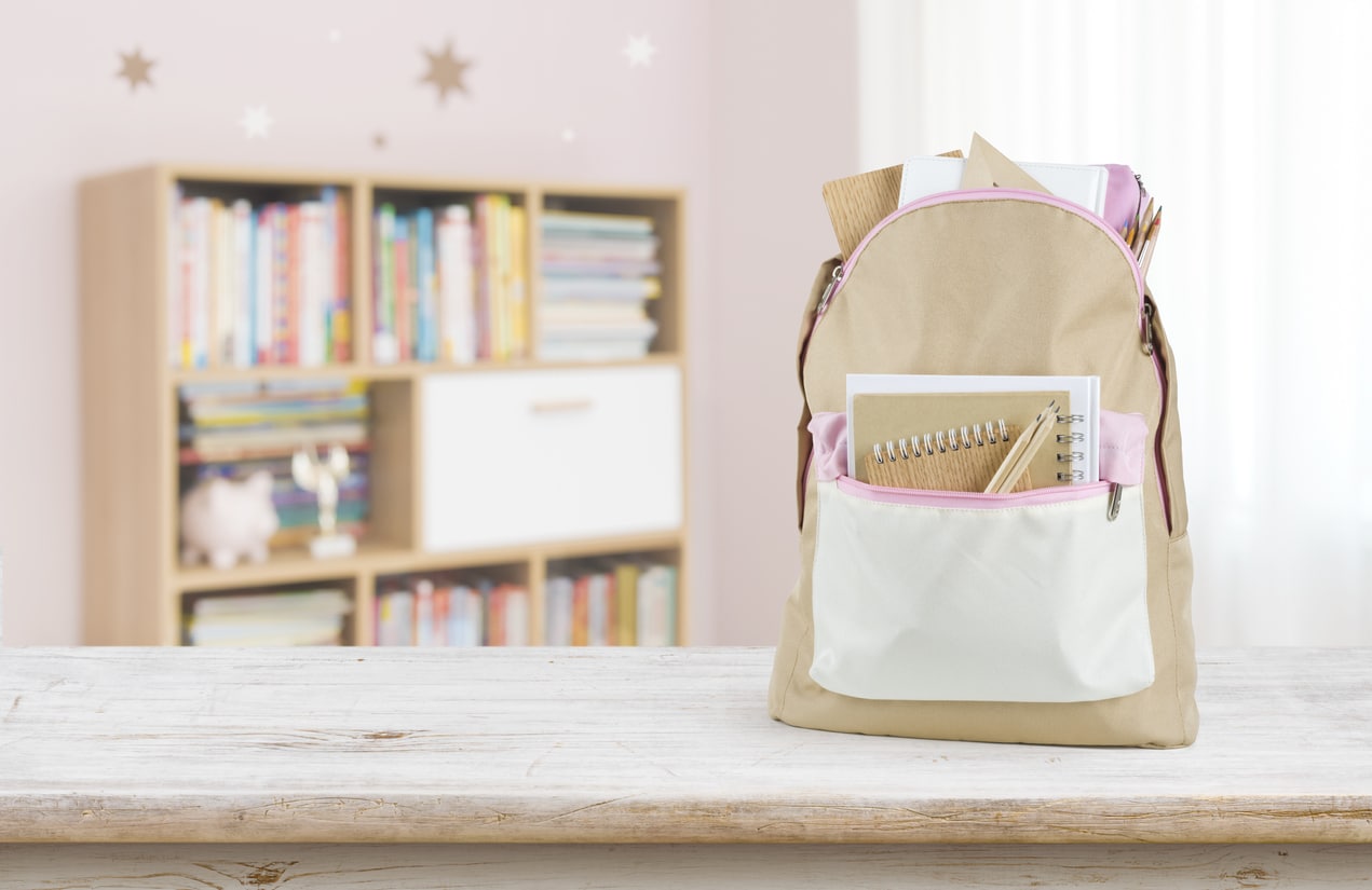 cartable sac à dos rentrée scolaire chambre fille