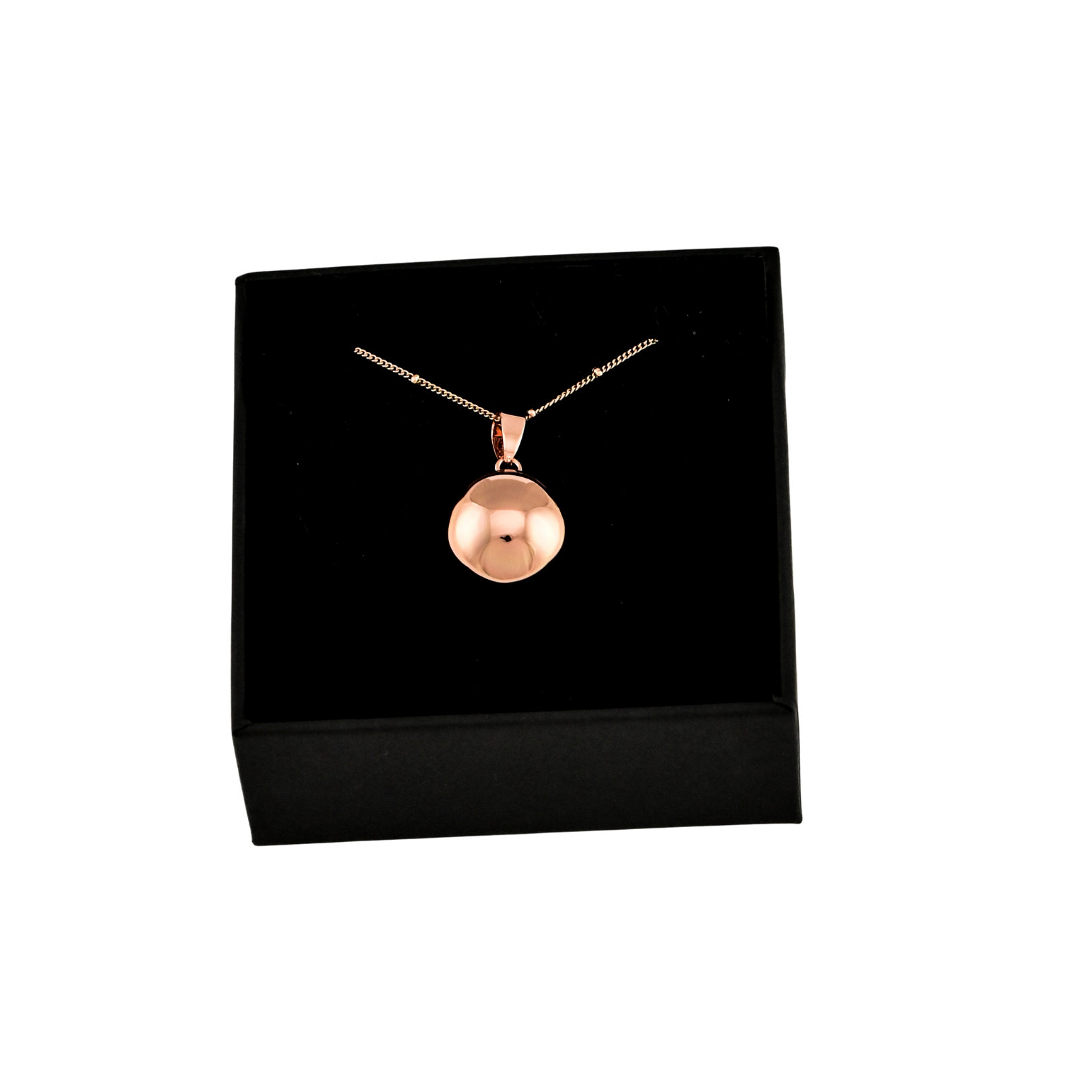 Bola de grossesse Classique Or Rose– Bijou pour future maman avec chaîne – Image 4