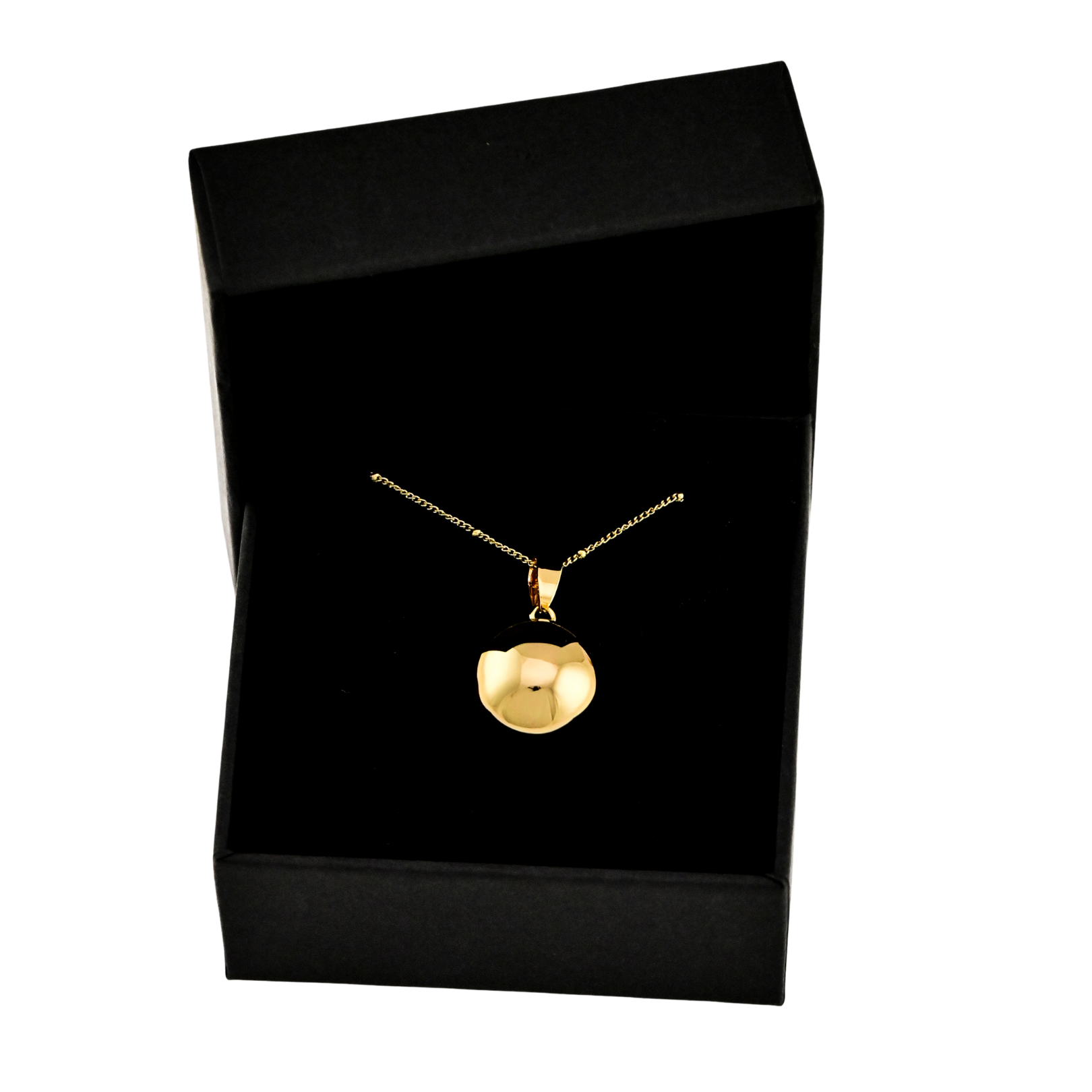 Bola de grossesse Classique Or – Bijou pour future maman avec chaîne | Babireva Boutique – Image 5