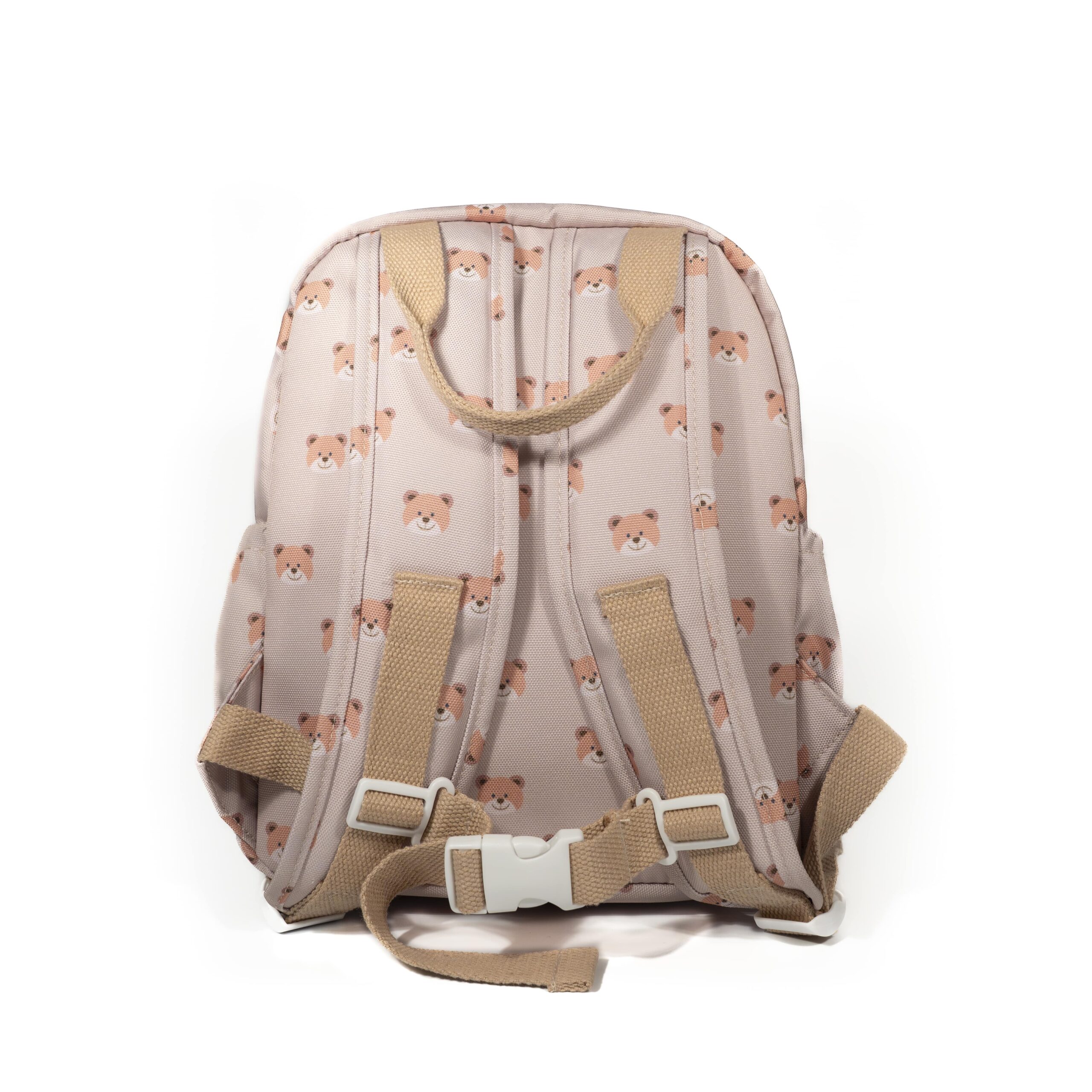 Sac à dos enfant en matière recyclée spécial rentrée - Ours – Image 3